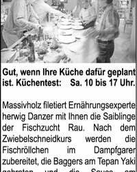 Tag der Küche: Massivholzküchen filetieren?