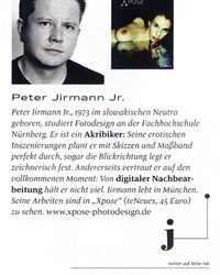 Peter Jirmann jun. im Playboy falsch dargestellt