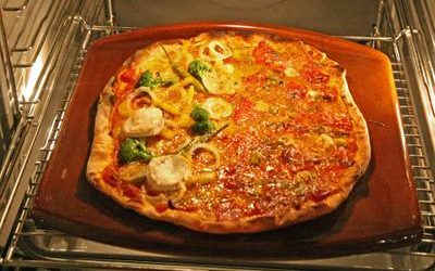 Pizza mit Miele-Backstein ist besser – hätt´s nicht geglaubt