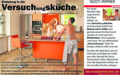 Anzeige für die Gewerbeschau