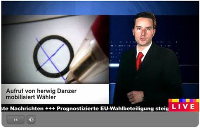 Wahlaufrufim-Fernsehen