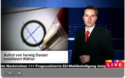 Mein Aufruf zur EU-Wahl im österreichischen Fernsehen