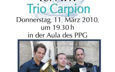 Einladung zum TRIO CARPION im PPG