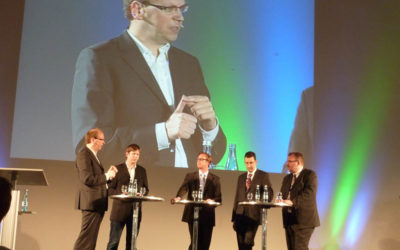 „Sociale Netzwerke“ – Lars Hinrichs und Klaus Eck in Erlangen