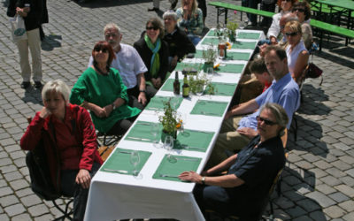 BIOerleben 2010 Nürnberg in der Massivholzküche der Möbelmacher