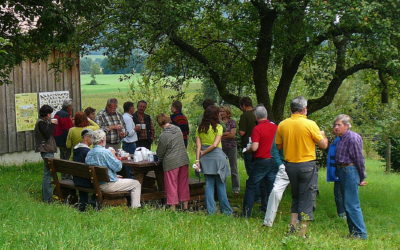 Das fröhliche Seminar im Obstsortengarten Hersbruck