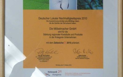 Newsletter Nr. 65: Nachhaltigkeitspreis, Consumenta und Raum der Stille
