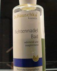 Dr. Hauschka Produkttest: Fichtennadel Bad