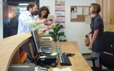 Nachhaltig Einrichten für die Firma kcw in Berlin