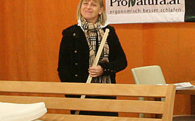 Gewerbeschau Hersbruck mit Vortrag „der gesunde Schlaf“ am Stand der Möbelmacher