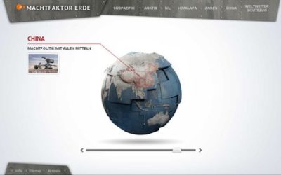 Machtfaktor Erde mit neuem Webmodul