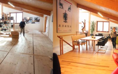 Das Handwerk des Fussbodenlegens und die Ballett-Tänzerin Teil 1