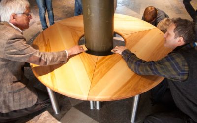 Die Entstehung von Rundbänken im Gymnasium Hersbruck