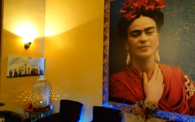 Kunst im Cafe Frida Kahlo