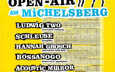 Open Air auf dem Michelsberg, Samstag 8.6. ab 14:00 Uhr