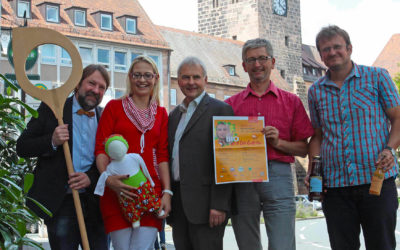 BIOerleben 2013 am Nürnberger Hauptmarkt vom 19 bis 21. Juli 2013
