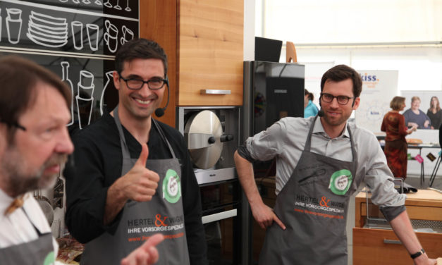 Die Gewerbeschau 2015 in Hersbruck mit Diana Burkel, Hubertus Tzschirner und Malys Rezept