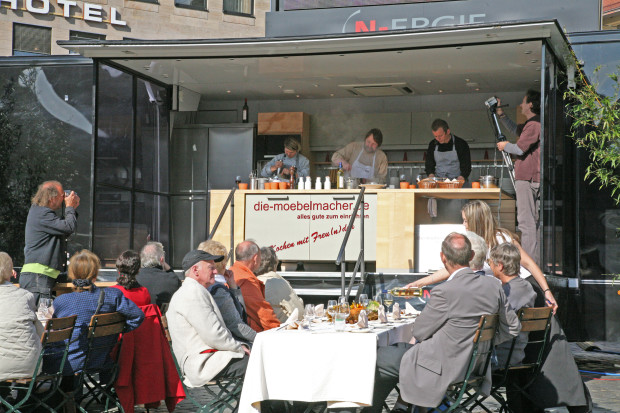 2007 mit Dr. Ulrich Maly und Diana Burkel im N-ergy Truck 