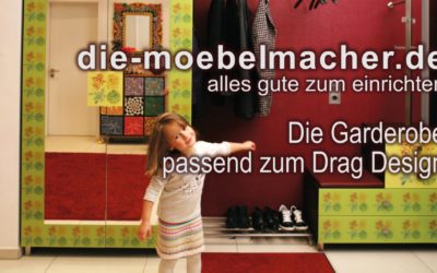 Garderobe passend zum Drag Design