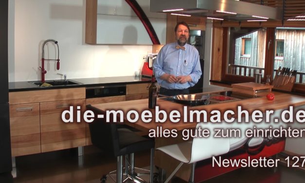 Newsletter 127: Einladung Werkstatt-Tage – Steaks am Limit – Porsche 356 – Rotwein- und Kundenküche, Wohnsofa Wing