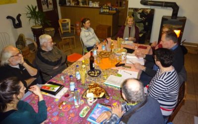 Kulturverbund Nürnberger Land tagt bei Roswitha Maria Farnsworth in Hohenstadt