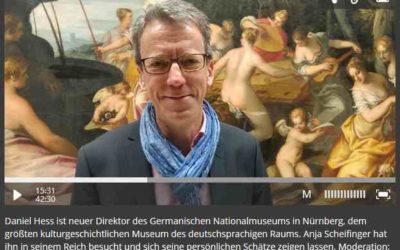 Dr. Daniel Hess wird das Germanische Nationalmuseum und das Bewusstsein für ehrliches Handwerk beflügeln
