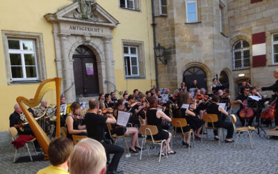 Schlosshofserenade mit dem Collegium Musicum am Samstag, 16. Juli um 20 Uhr mit Uraufführung