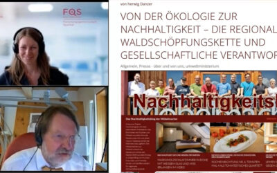 Webinar für die Deutsche Gesellschaft für Qualität und was das mit einem besonderen Bücherregal zu tun hat