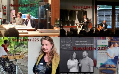 Newsletter 223: Werkstatt-Tage 25; es gibt noch Karten für Blues und Kusz und Scheck; jetzt anmelden; ProNatura-Schlafsystem verbessert;