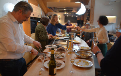 Betriebsverführung: Die Grünen in Unterkrumbach und die Geschichte von Vegetariern und SynergisTen