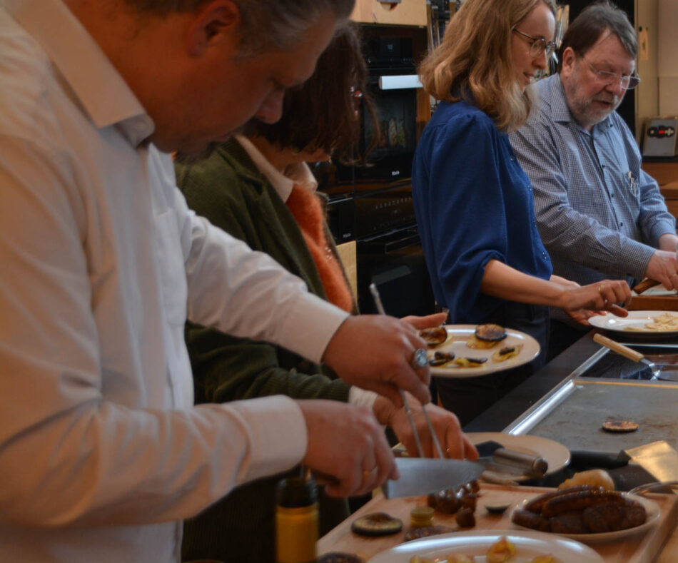 Abschluss der Betriebsverführung