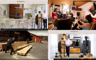 Newsletter 228: Neues Homepagedesign; Schneidtechnik im Kochworkshop; Couch-Esstisch für die Charité; ist Schlafsystem oder Massivholzbett wichtiger; am Gipfel des Michelsbergs; bitte Politiker und Möbel wählen;