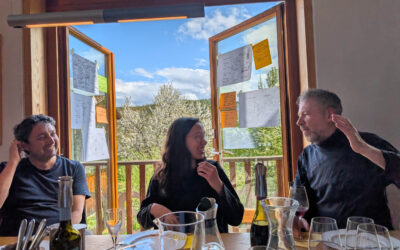 Workshop der SynergisTen in Unterkrumbach zur Vorbereitung des Festivals         im Rahmen der Werkstatt-Tage im September