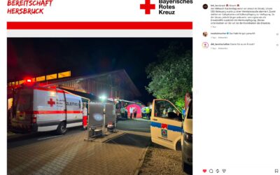 Was unsere Rettungskräfte am Mittwoch letzte Woche geleistet haben